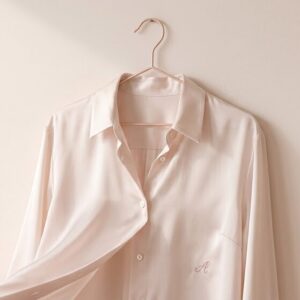 Camisa de seda aura